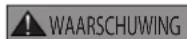 HISENSE AMD UX4SJD - Waarschuwingssymbolen: - 2