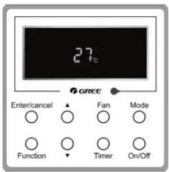 GREE GTH18BA-K3DNA1A-I - On/Off - 1