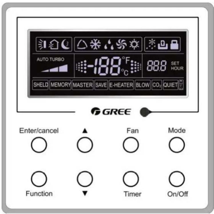 GREE 700 GFH24EA-K3DNA1A-I - NOOD VOORZIENING - 4