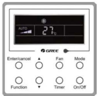 GREE 660 GFH09EA-K3DNA1A-I - On/Off - 2