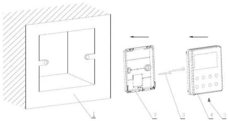 GREE 660 GFH09EA-K3DNA1A-I - Installatie bedraade afstandbediening - 1