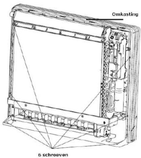 Omkasting 6 schroeven