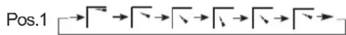 HAIER AS24BS4HRA - Display status verticale uitblaas - 1