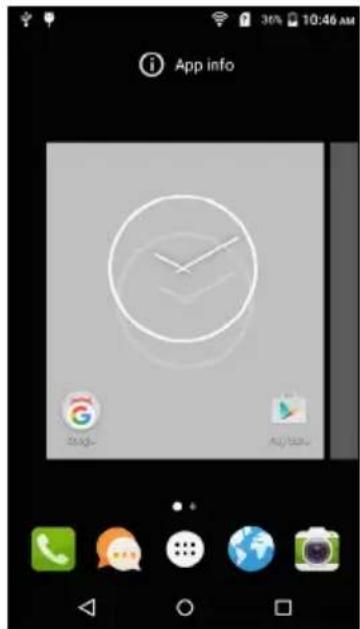ACER Liquid Z530 S Duo - Adding and removing shortcuts and widgets - 3
