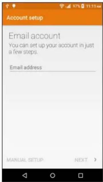 ACER Liquid Z530 S Duo - Setting up Email - 1