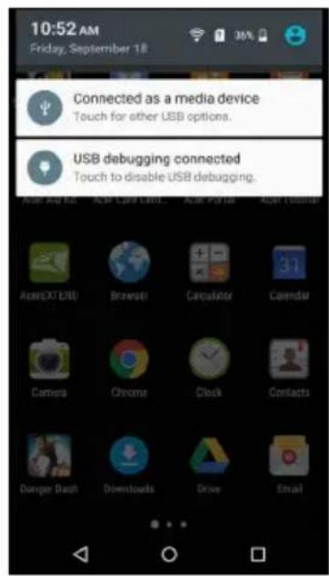 ACER Liquid Z530 S Duo - Notification and status area - 3