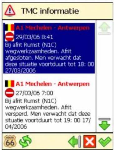 TMC informatie A1 Mechelen - Antwerpen 29/03/06 8:41 Bij afrit Rumst (N1C) wegwerkzaamheden. Afrit afgesloten. Men verwacht dat deze situatie voortduurt tot 18: 00 27/03/2006 A1 Mechelen - Antwerpen 27/03/06 7:00 Bij afrit Rumst (N1C) wegwerkzaamheden. Afrit versperd. Men verwacht dat deze situatie voortduurt tot 19: 00 17/ 04/2006
