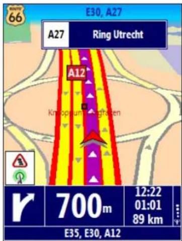E30, A27 A27 Ring Utrecht A12 Kmpleum, Sfraken 700m 12:22 01:01 89 km E35, E30, A12