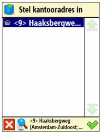 Stel kantooradres in <9> Haaksbergwe... <9> Haaksbergweg [Amsterdam-Zuidoost; ...