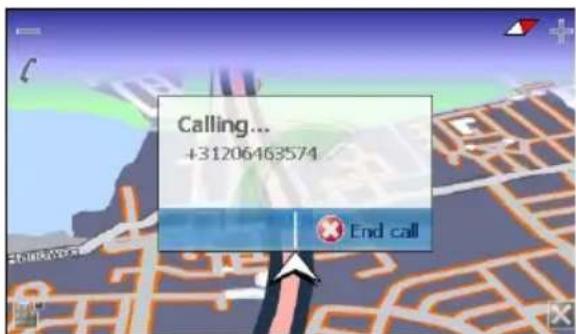 Calling... +31206463574 End call