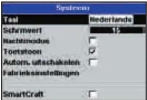 Systematic Tool Nederlands Schirmverl 1/2 Nachmodus Toetstoon Autorn, uitschakeln Fahrinkssindlingen SmartCraft