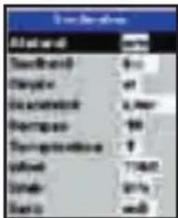 NAVMAN Tracker 5505 - Instellingsoptiesmenus - 4