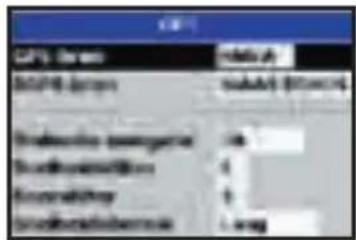 NAVMAN Tracker 5505 - Instellingsoptiesmenus - 2