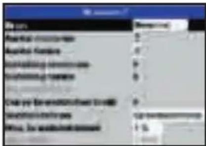 NAVMAN Tracker 5505 - Instellingsoptiesmenus - 3