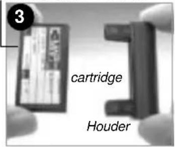 3 cartridge Houder