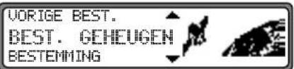 VORIGE BEST. BEST. GEHEUGEN BESTEMMING