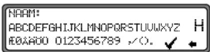 NORM: ABCDEFGHIJKLMNOPQRSTUVWXYZ H E0A00 0123456789 /() . ✓