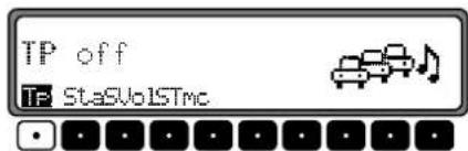 BECKER Traffic Pro 4724 - TP in-/uitschakelen - 2