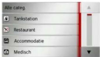 Alle categ. Tankstation Restaurant Accommodatie Medisch