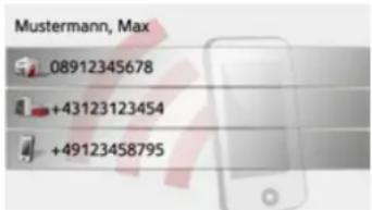 Mustermann, Max 08912345678 +43123123454 +49123458795