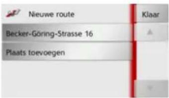 Nieuwe route Becker-Göring-Strasse 16 Plaats toevoegen Klaar