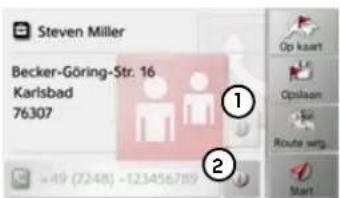 Steven Miller Becker-Göring-Str. 16 Karlsbad 76307 ① ② +49 (7248) -123456789 Op kaart Opilaan Route wrg. Start