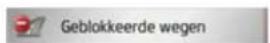 BECKER Traffic Assist Z 215 - De toets Geblokkeerde wegen - 1