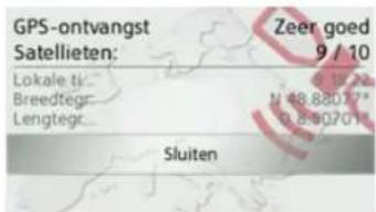 GPS-ontvangst Satellieten: Lokale ti... Breedtegr... Lengtegr: Zeer goed 9 / 10 48.8807" 3.8907014 Sluiten