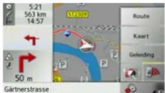 5:21 563 km 14:57 50 m Gartnerstrasse Route Kaart Geleeding