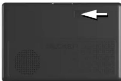 BECKER Traffic Assist Z 202 - Externe antenne aansluiten - 1