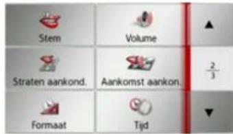 Stem Volume Straten aankond. Aankomst aankon. Formaat Tijd