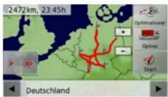 2472km, 23:45h Optimaliser Optives Start Deutschland