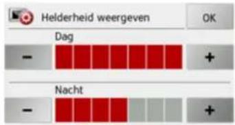 Helderheid weergeven - Dag - Nacht