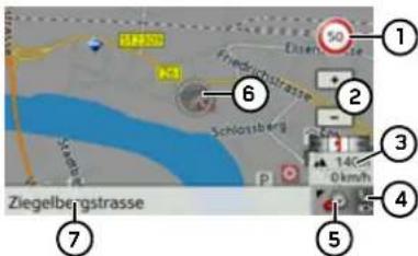 1 2 3 4 5 6 7 Ziegelbergstrasse Friedrichstrasse Schlottberg 14km 0km/h