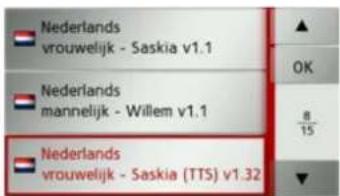 Nederlands vrouwelijk - Saskia v1.1 Nederlands mannelijk - Willem v1.1 Nederlands vrouwelijk - Saskia (TTS) v1.32