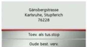 Gänsbergstrasse Karlsruhe, Stupferich 76228 Toev. als tus.stop Oude best. verv.