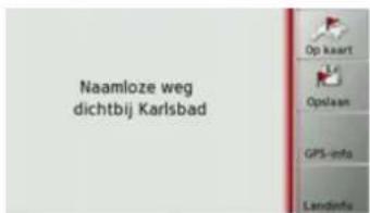 Naamloze weg dichtbij Karlsbad
