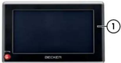 BECKER Traffic Assist Z 108 - →→→ OVERZICHT TRAFFIC ASSIST - 1