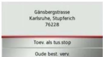 Gänsbergstrasse Karlsruhe, Stupferich 76228 Toev. als tus.stop Oude best. verv.