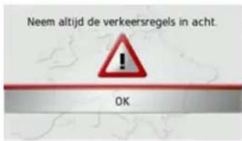 Neem altijd de verkeersregels in acht. OK