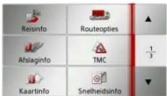 Reisinfo Routeopties Afslaginfo TMC Kaartinfo Snelheidsinfo