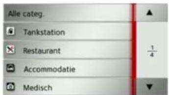 Alle categ. Tankstation Restaurant Accommodatie Medisch