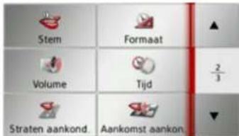 Stem Formaat Volume Tijd Straten aankond. Aankomst aankon