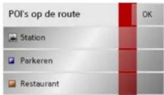 BECKER Traffic Assist Pro Z 250 - Beschikbare bijzondere bestemmingen op de route (toolbar) - 4