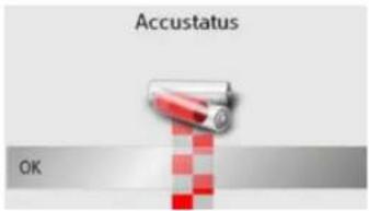 BECKER Traffic Assist Pro Z 250 - Voedingsspanning weergeven - 2
