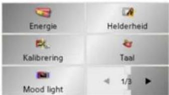 Energie Helderheid Kalibrering Taal Mood light 1/3