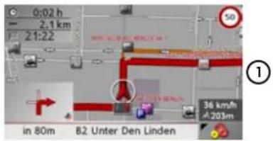 0:02 h 2.1 km 21:22 50 36 km/h 203m in 80m B2 Unter Den Linden ①
