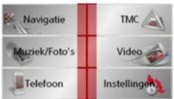 Navigatie TMC Muziek/Foto's Video Telefoon Instellingen