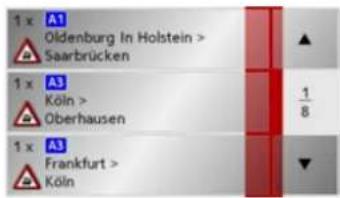 1 x A1 Oldenburg In Holstein > Saarbrücken 1 x A3 Köln > Oberhausen 1 x A3 Frankfurt > Köln