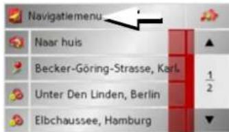 Navigatiemenu Naar huis Becker-Göring-Strasse, Karl. Unter Den Linden, Berlin Elbchaussee, Hamburg